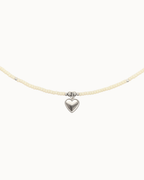 Choker di perline - Cuoricino