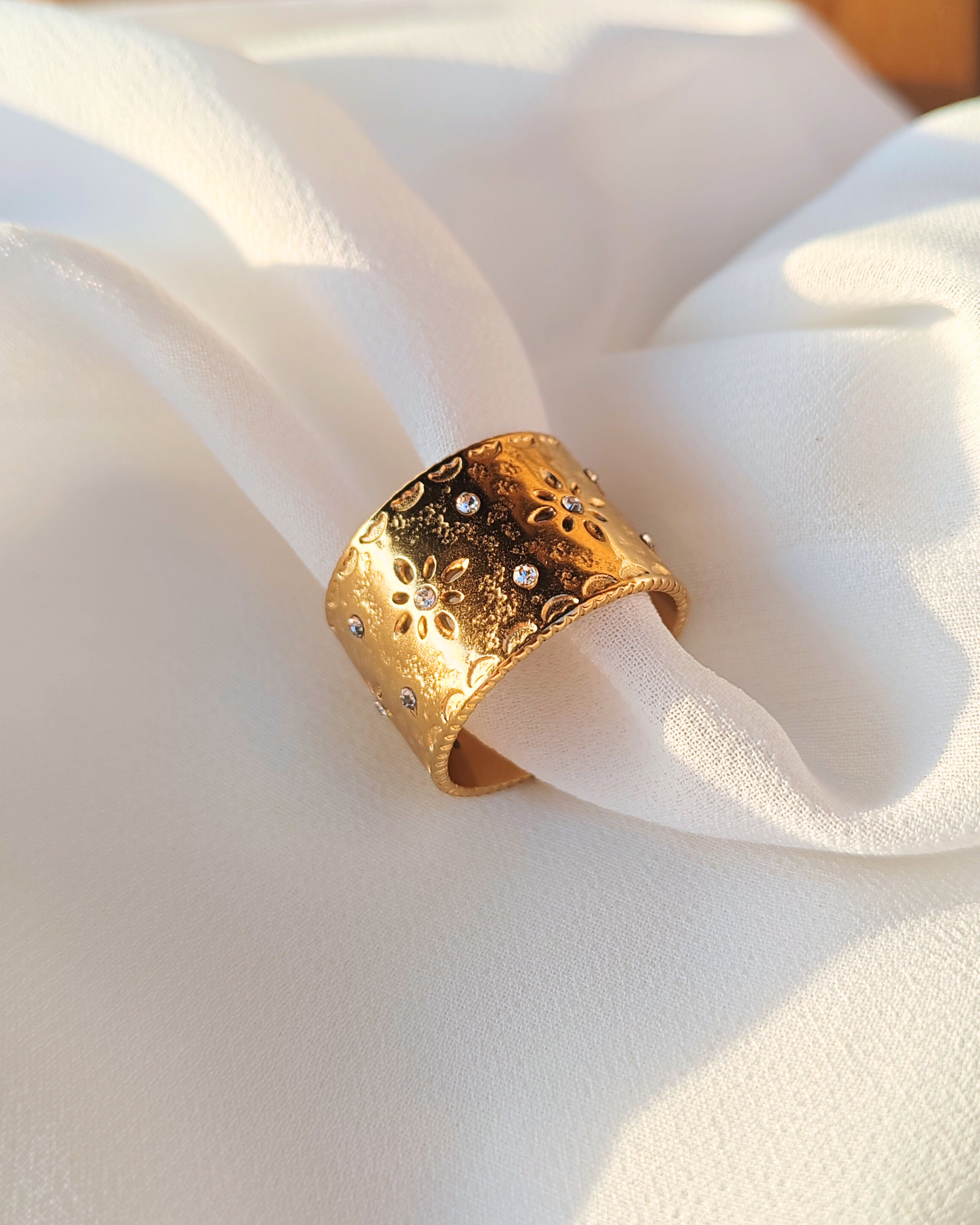Anello regolabile Noctis Aura