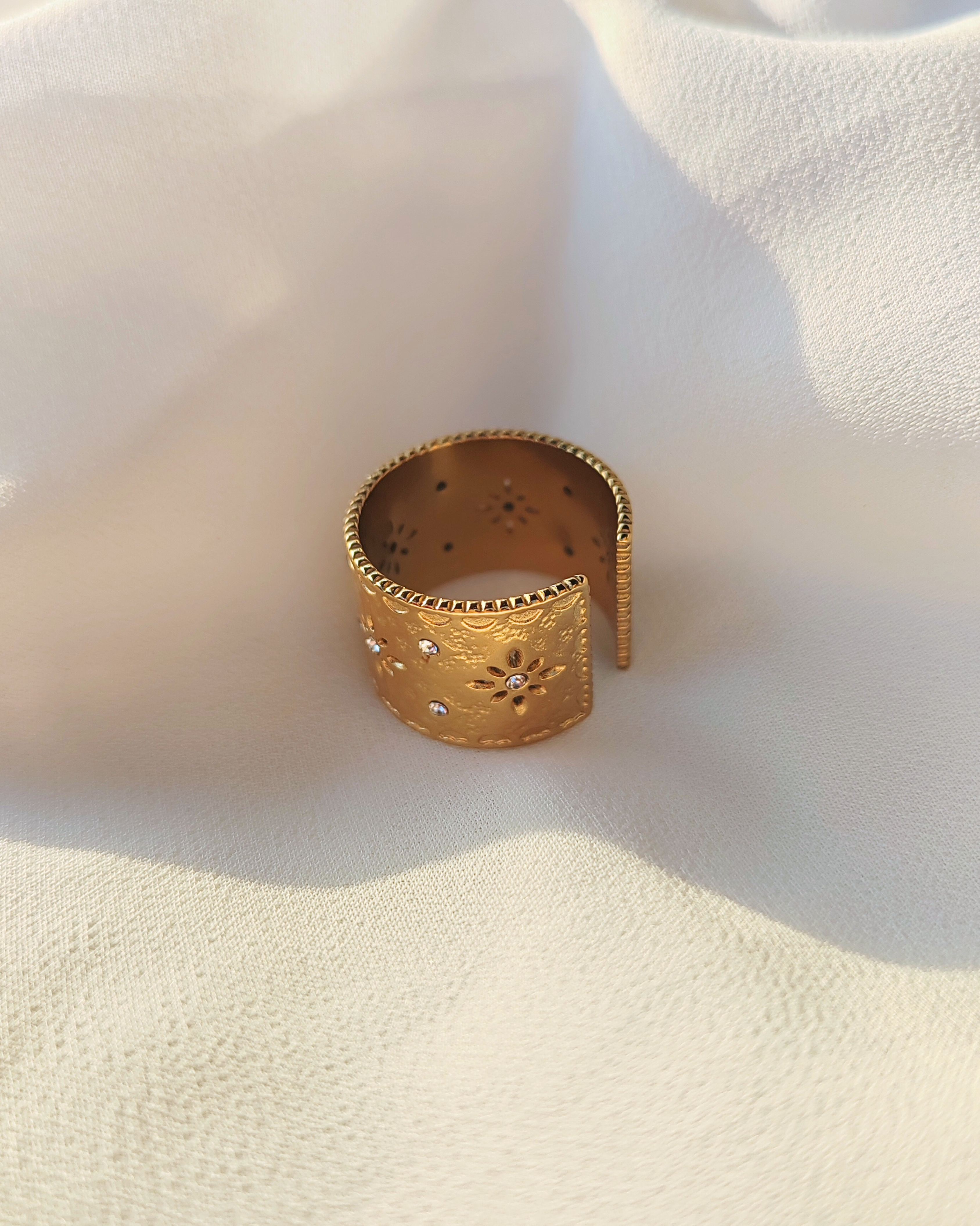 Anello regolabile Noctis Aura