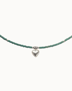 Choker di perline - Cuoricino
