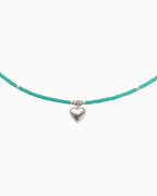 Choker di perline - Cuoricino