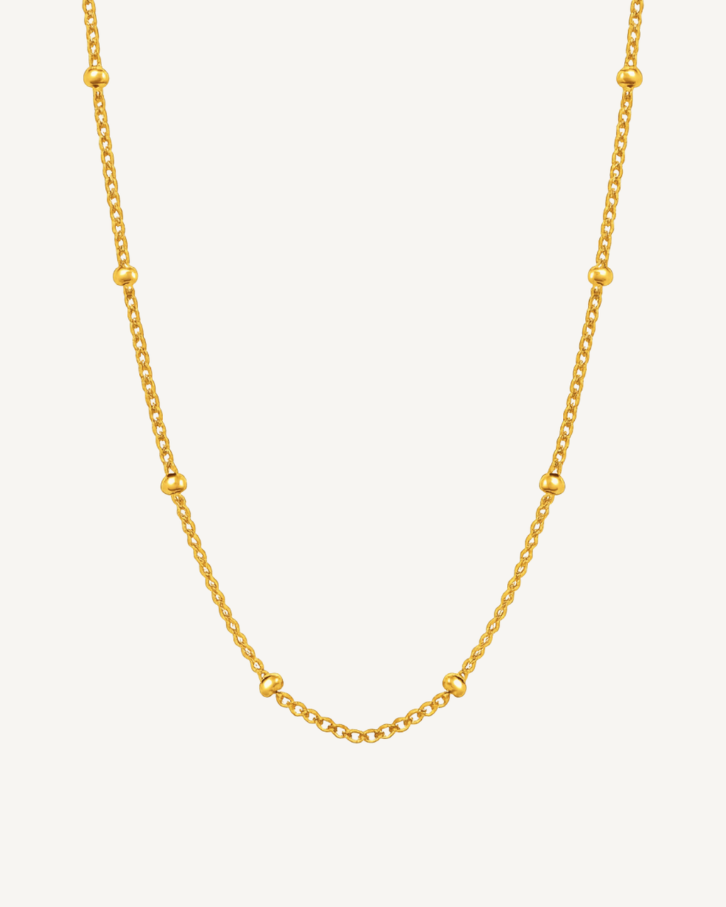 Base collana Sfere piatte