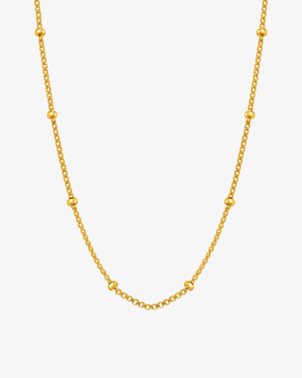 Base collana Sfere piatte