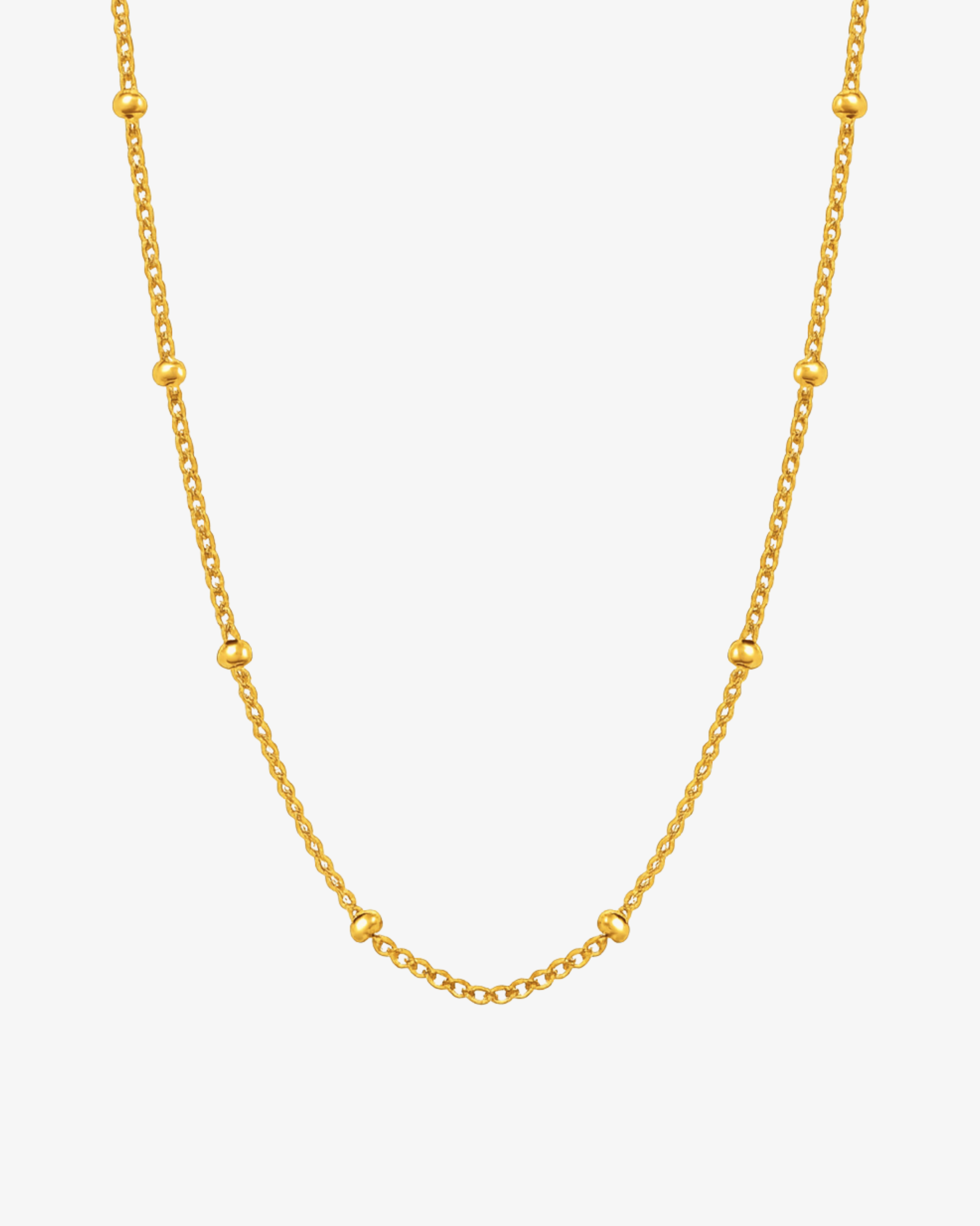 Base collana Sfere piatte
