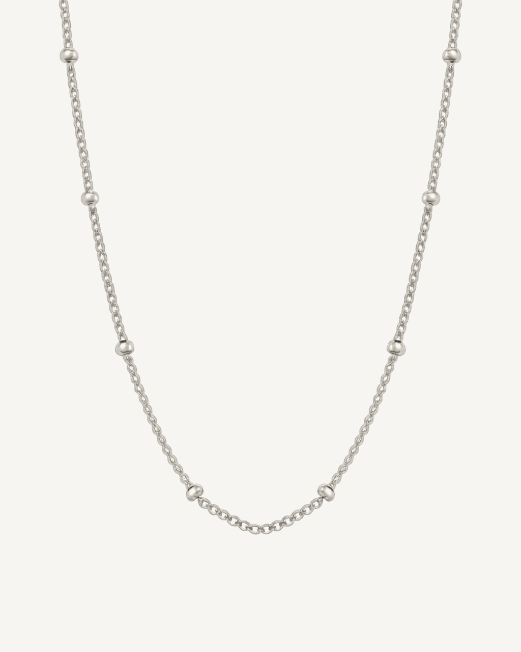 Base collana Sfere piatte