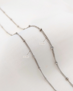 Base collana Sfere piatte
