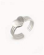 Anello regolabile Heart Huggie