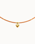 Choker di perline - Cuoricino