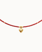 Choker di perline - Cuoricino