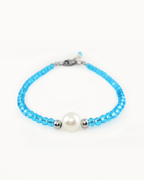 Braccialetto di perline con perla