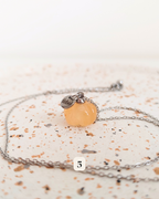 Collana Zucca in avventurina arancione