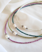 Choker di perline con perla - Arielle