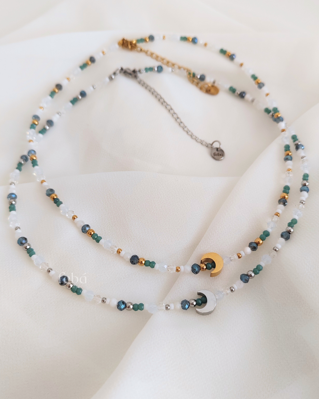 Choker di perline e cristalli - Munè