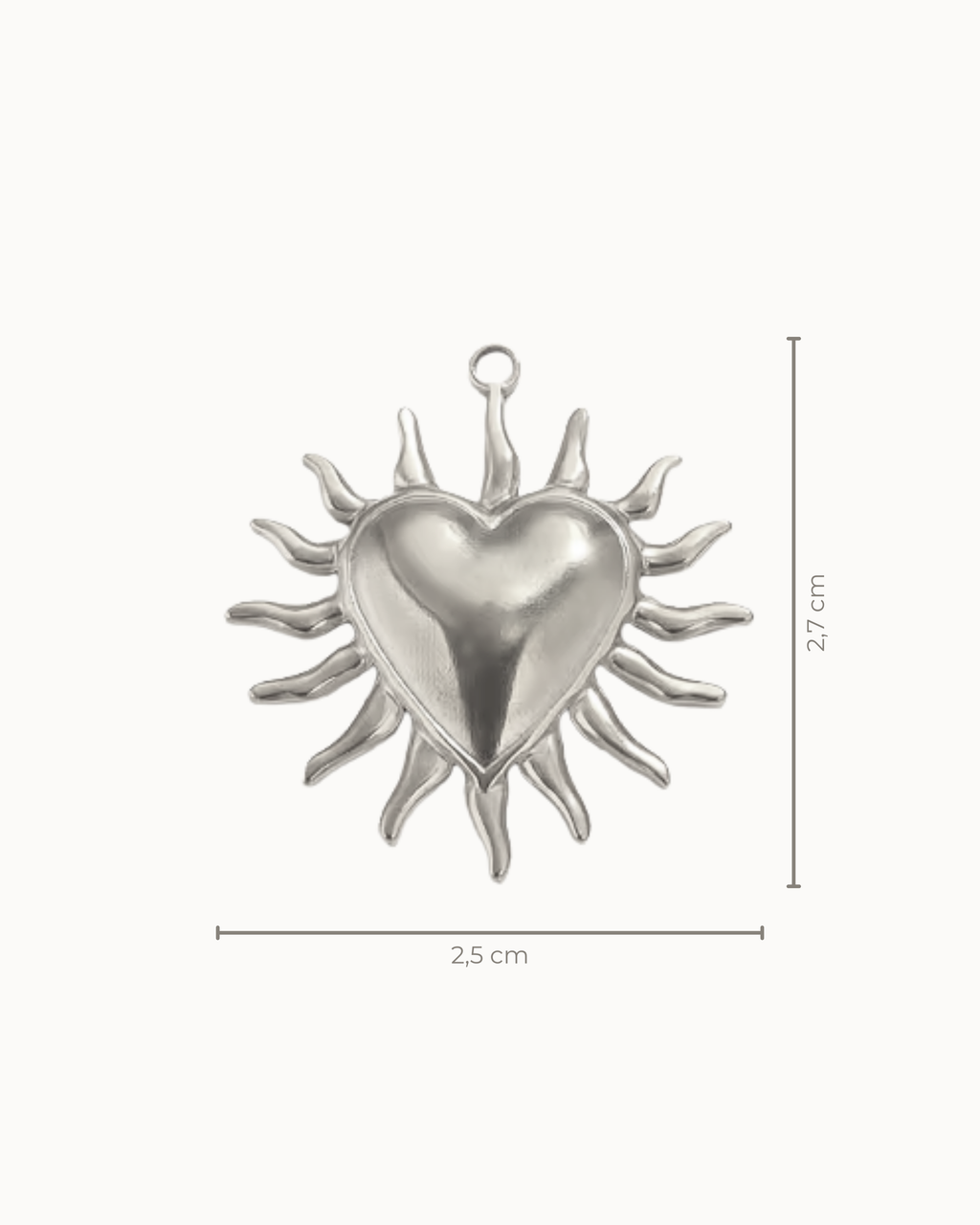 Charm "Cuore santo"