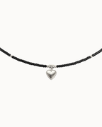 Choker di perline - Cuoricino