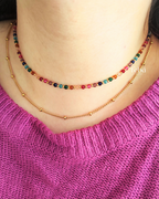 Choker di perline Lumina