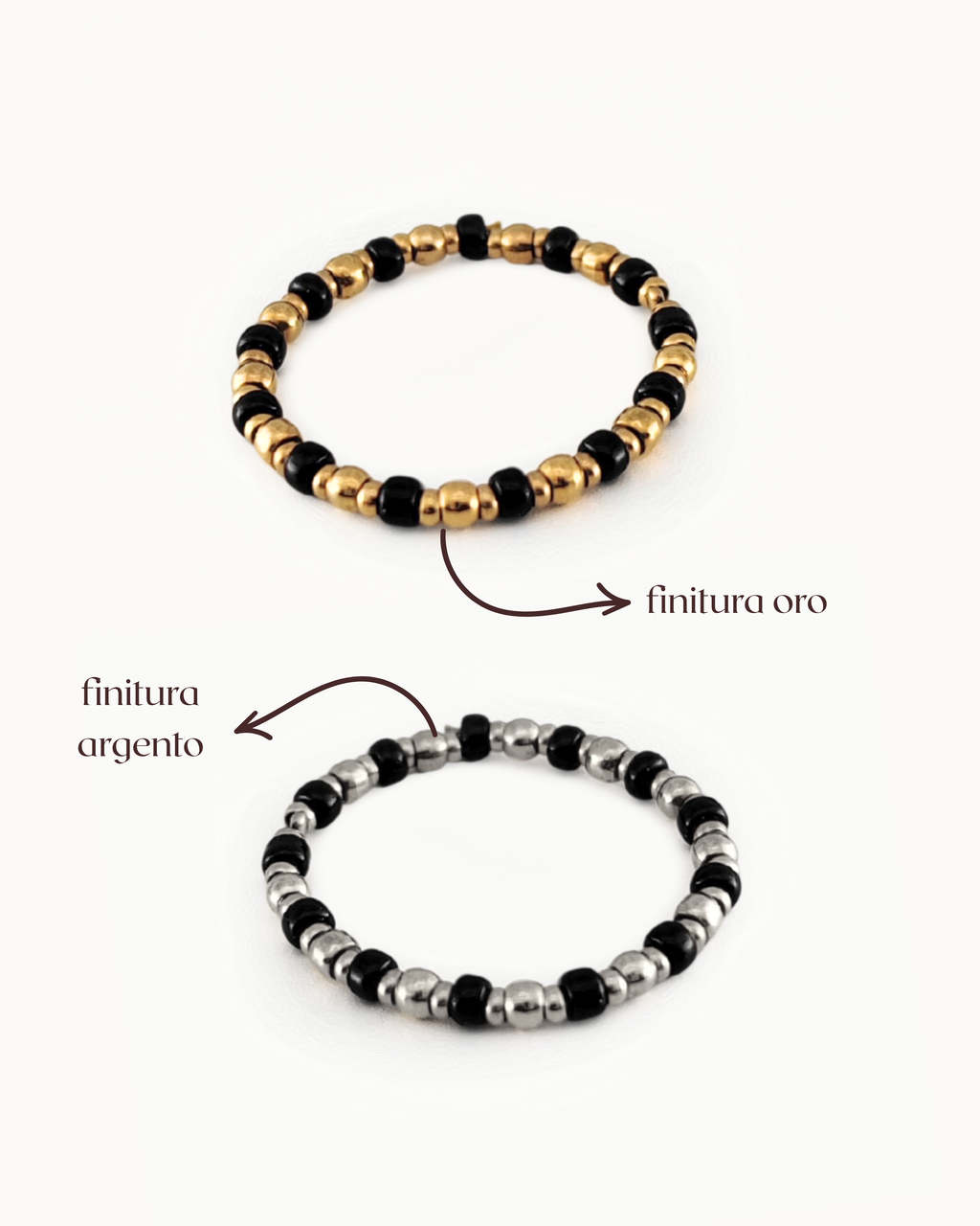 Anello di perline "Millebeads3"