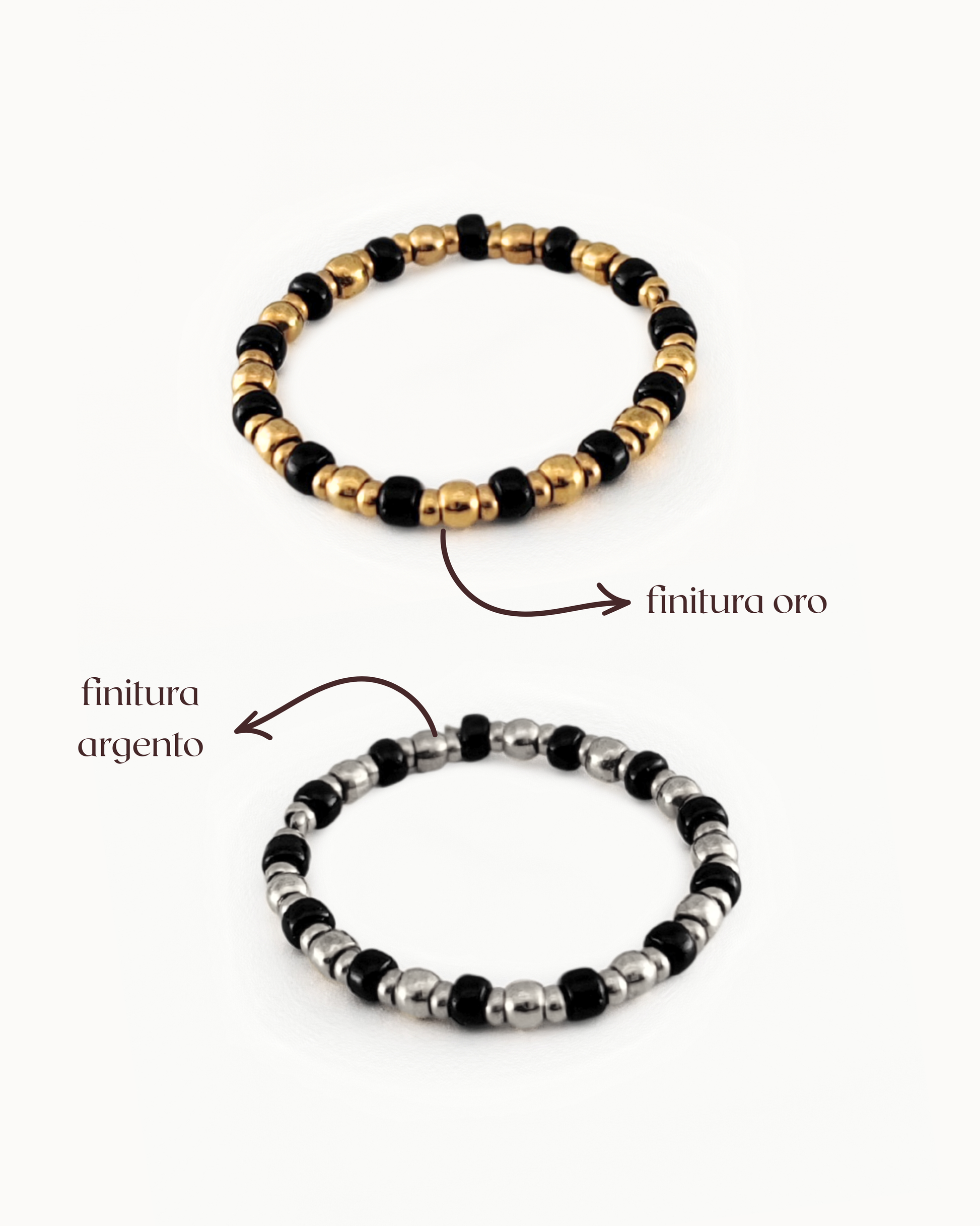 Anello di perline "Millebeads3"