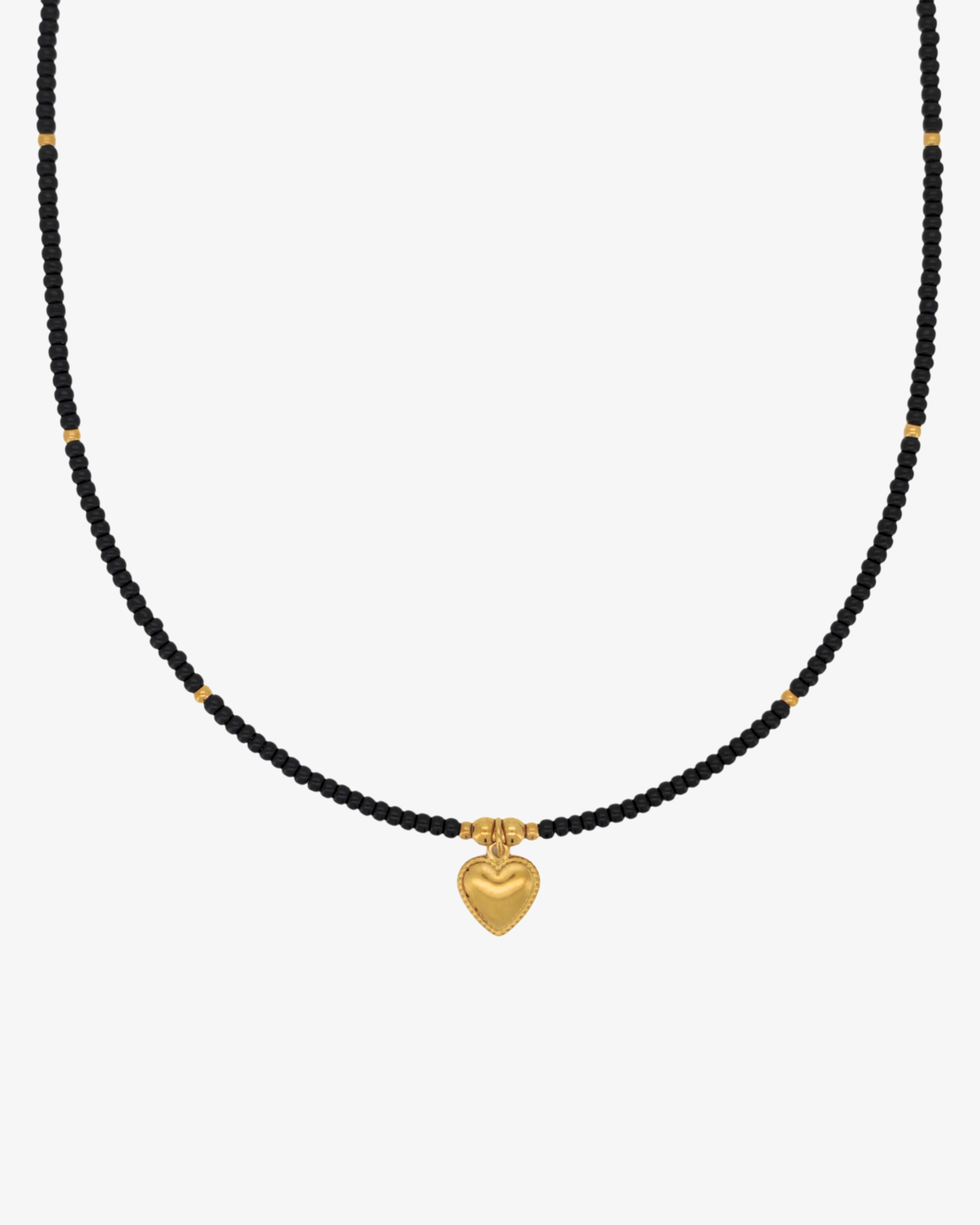 Choker di perline - Cuoricino